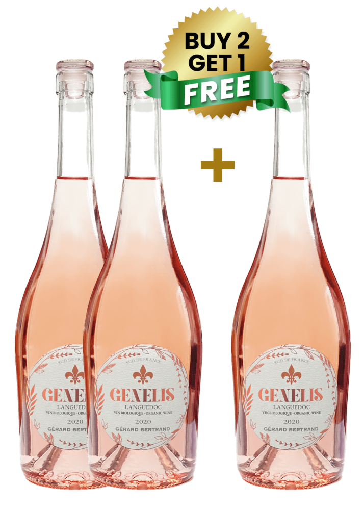 Gerard Bertrand Genelis Languedoc Rose Bio 75cl (Buy 2 Get 1 Free)