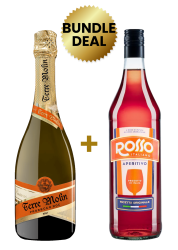 Buy 1 Bottle Terre Molin Prosecco Doc Brut 75Cl, Get 1 Bottle Rosso Italiano Aperitivo 1L Free