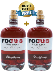 FOCUS Fruit Vodka Blackberry 70Cl (Buy 1 Get 1 Free)