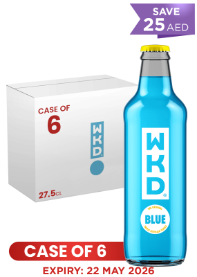 WKD VODKA BLUE BOTTLE 27.5 CL X 6 Promo