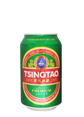 Tsingtao Beer Can 33 CL X 24 Promo