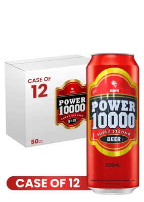 Power 10000 Strong Beer Can 50Cl X 12 Case