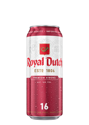 Royal Dutch Premium Strong Beer 16% Can 50CL X 24 Promo